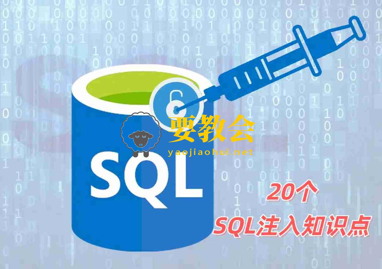 不得不知道的20个SQL注入知识点！务必收藏！