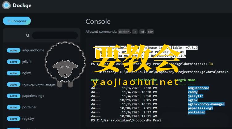 一款开源的Docker管理工具:Dockge 一款开源的Docker管理工具:Dockge