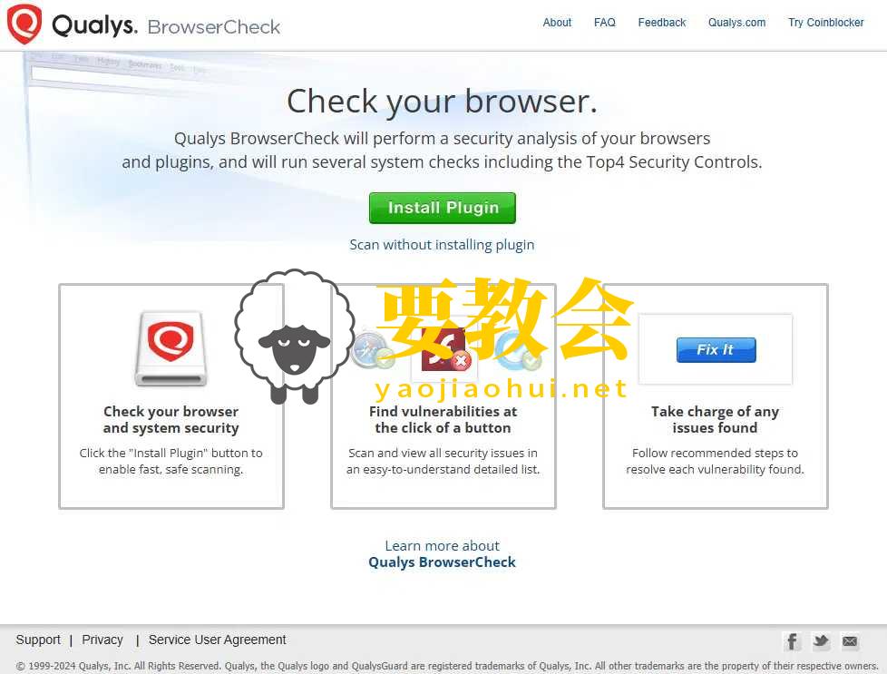 Qualys BrowserCheck