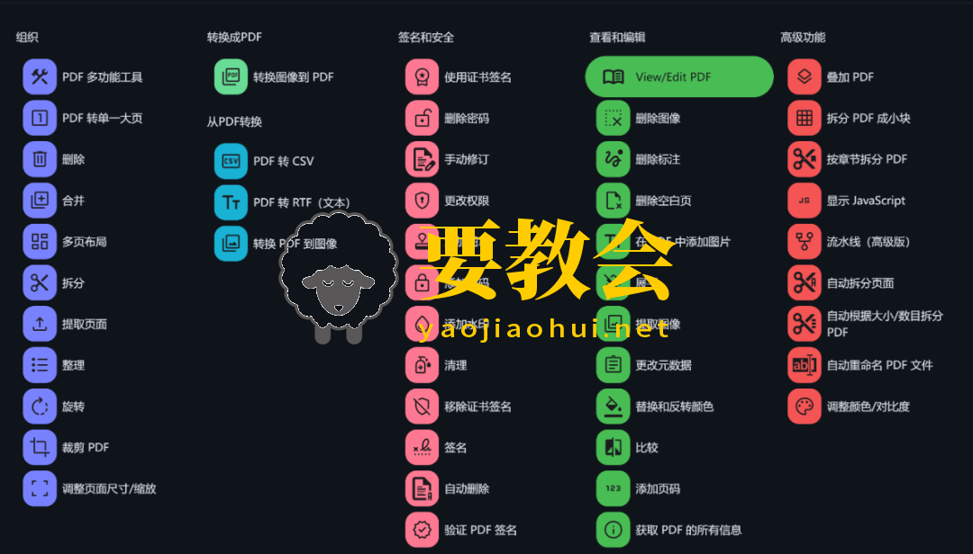 开源免费PDF编辑器,再也不用苦苦找破解了 开源免费PDF编辑器,再也不用苦苦找破解了