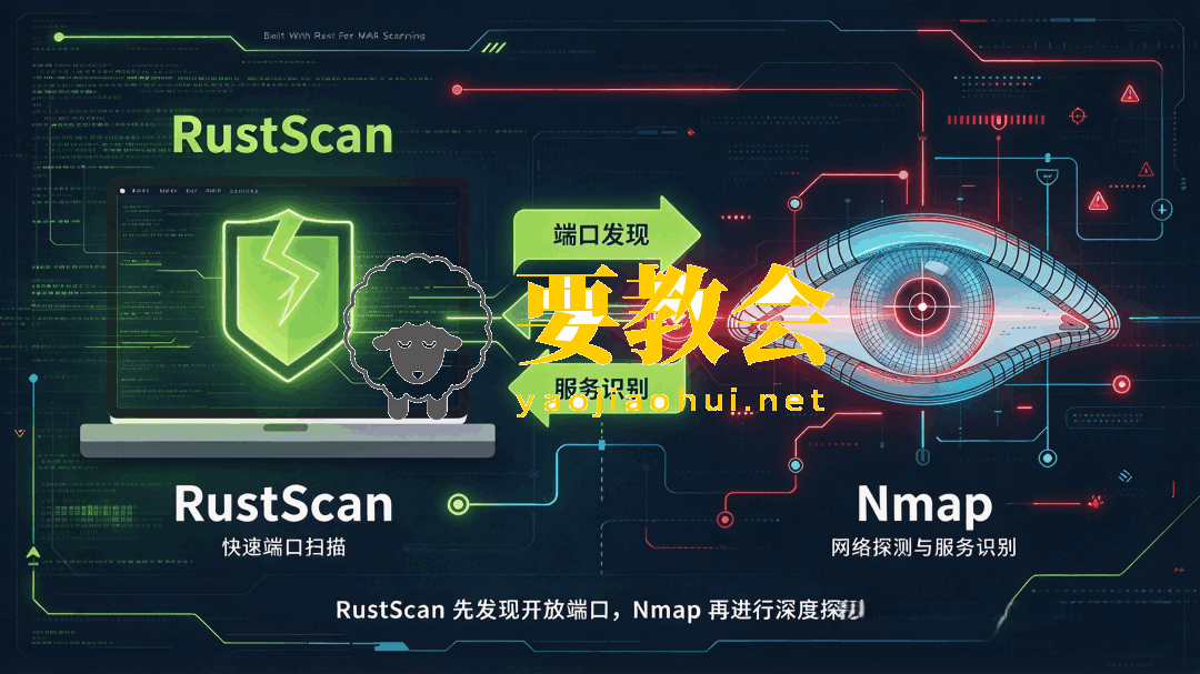 RustScan：1.86秒扫完65535个端口！给Nmap提个速